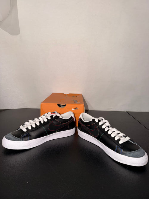 Nike W Blazer Low ‘77 Black/Black-University Red Women’s Size 8 Brand New In Box.